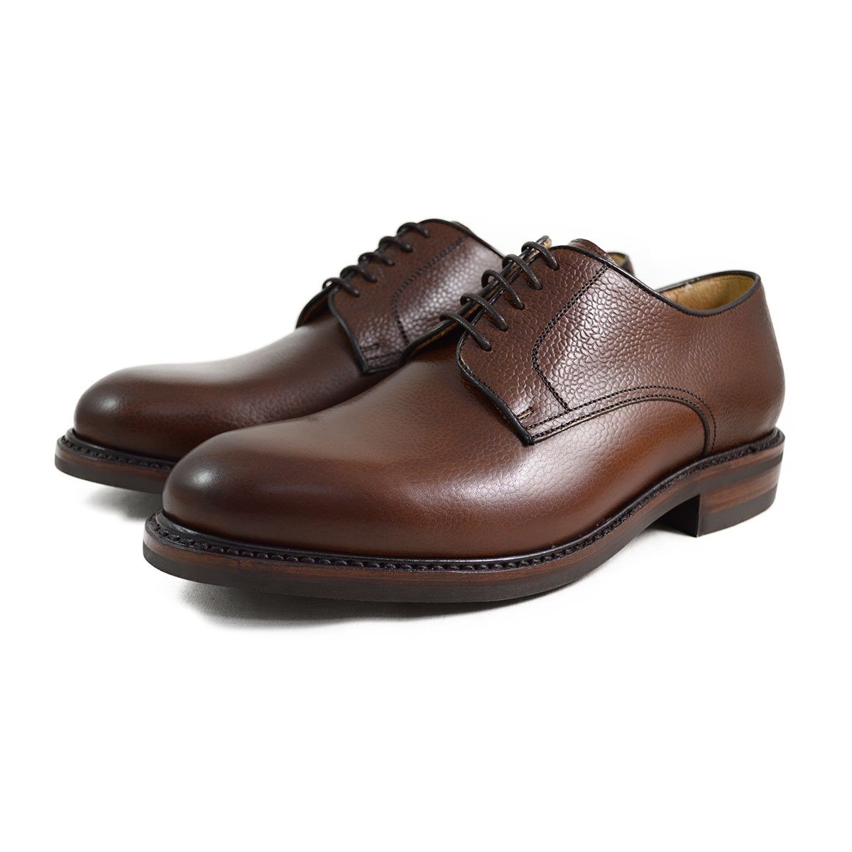 Berwick 1707 Country Grain Plain Derby Shoe (4169) – A Fine Pair of Shoes